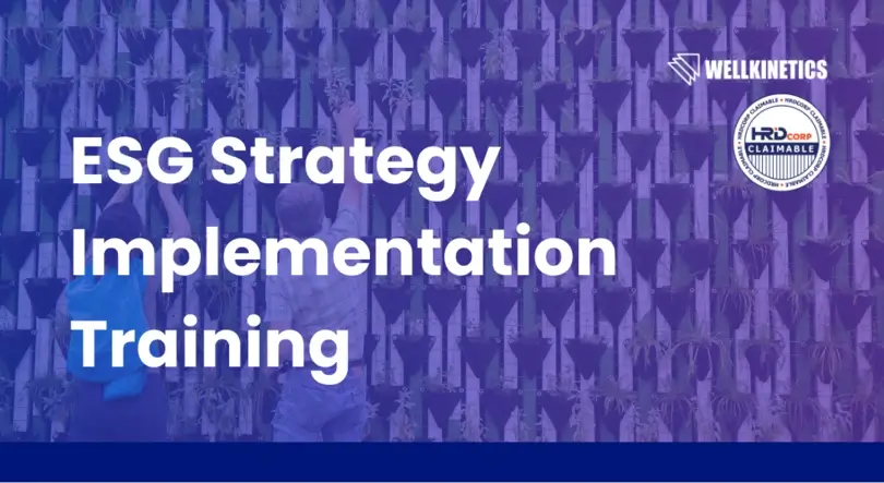 ESG Strategy Implementation Training​