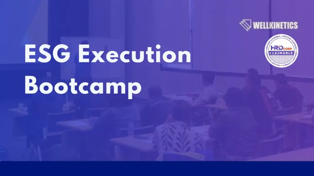 ESG Execution Bootcamp