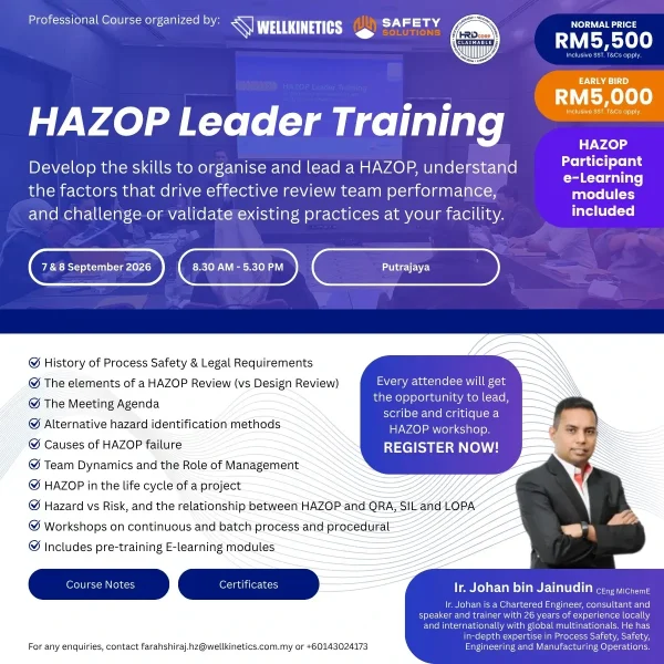 HAZOP Leader Training 2026