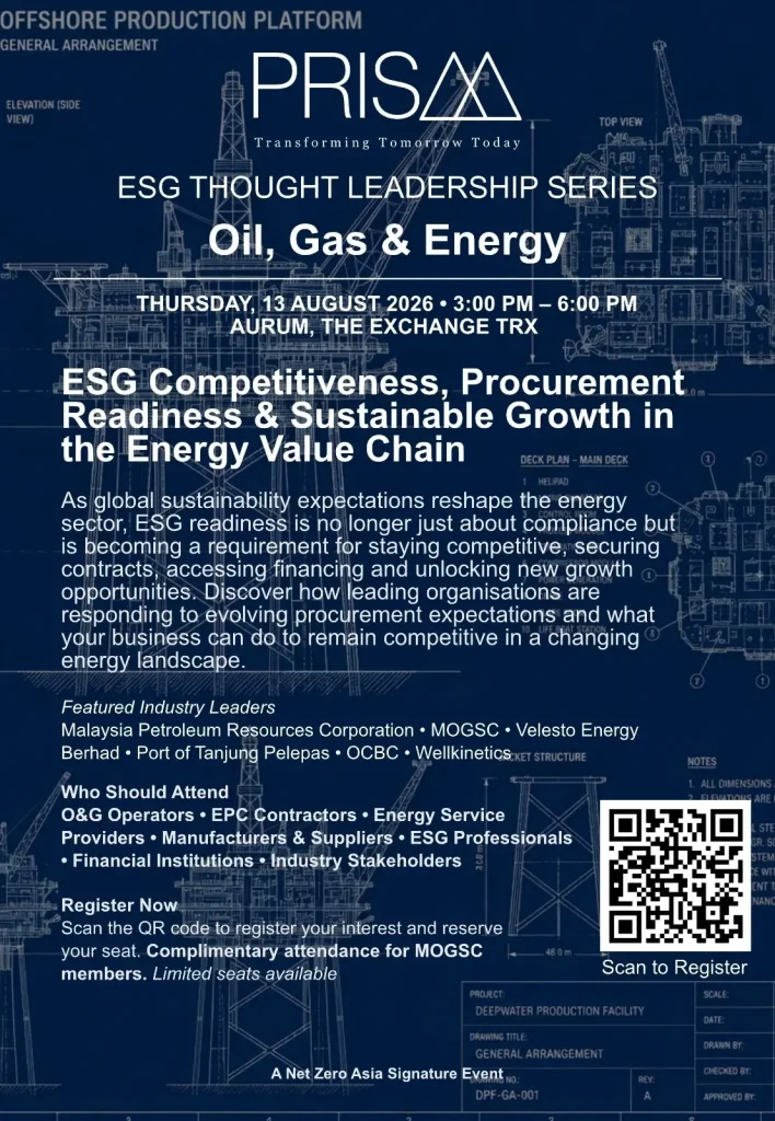 PRISM™ ESG THOUGHT LEADERSHIP SERIES (OIL, GAS & ENERGY)
